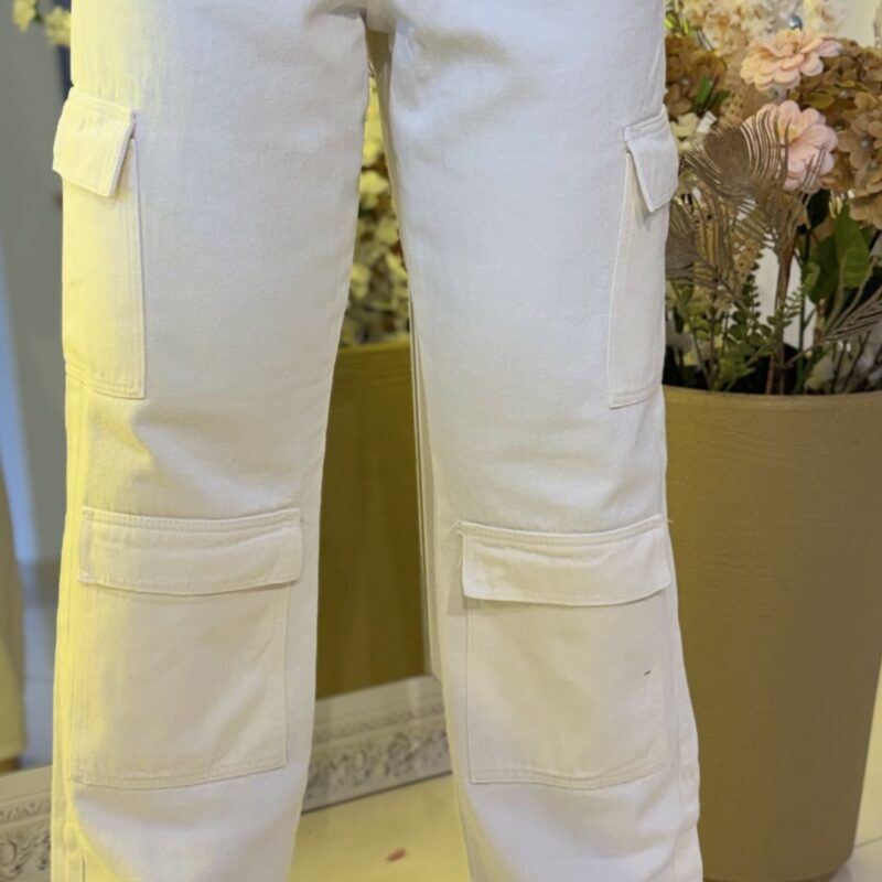 Calça Reta Cargo