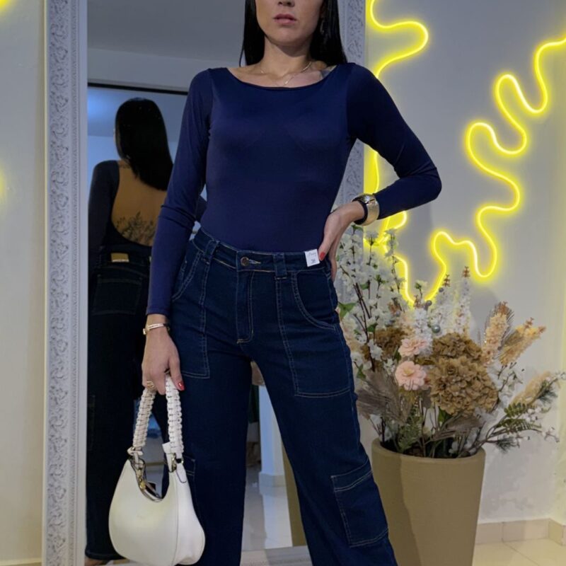 Calça Wide Leg